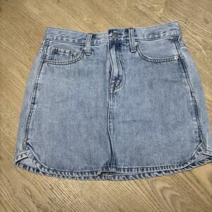 Women’s RHEA MID RISE MINI SKIRT ISLAND PISTOLA DENIM Blue 25 Short